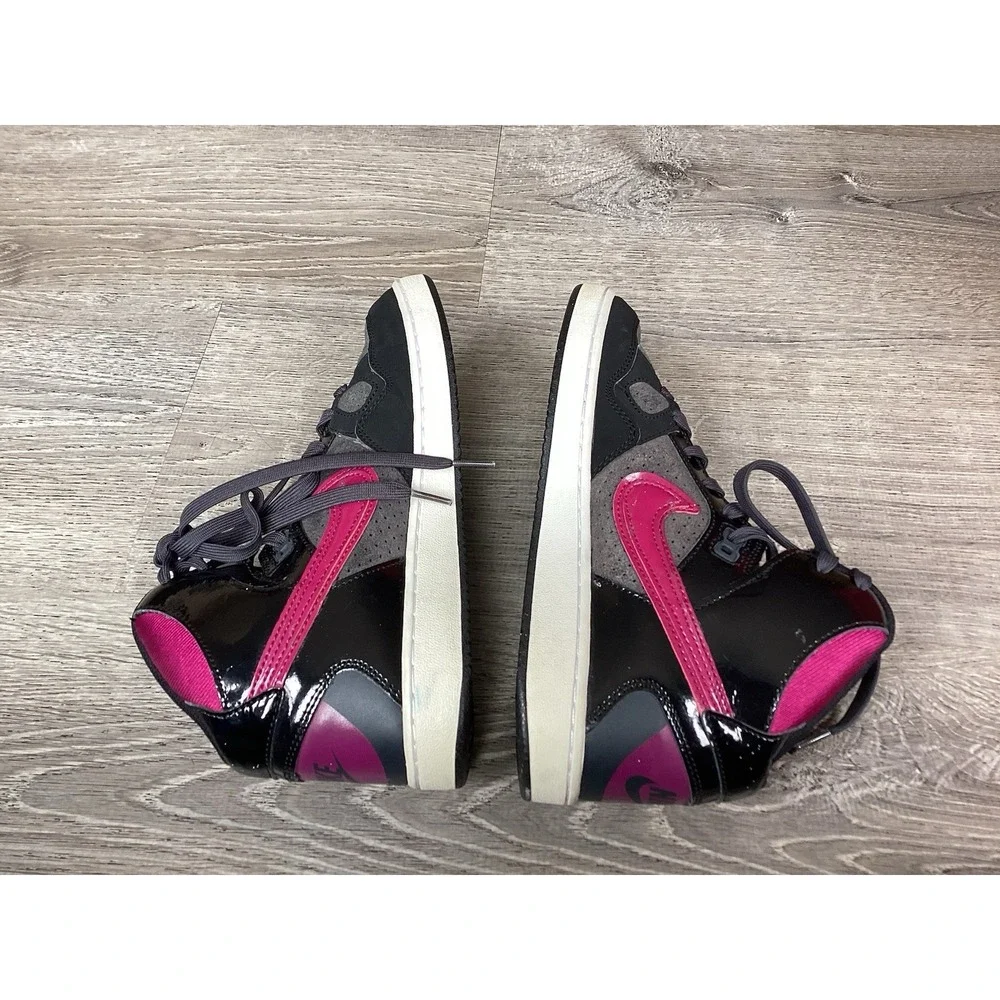 Nike Son Of Force Gray Black And Purple Womens Size 8 Shoes Sneakers 616303-005